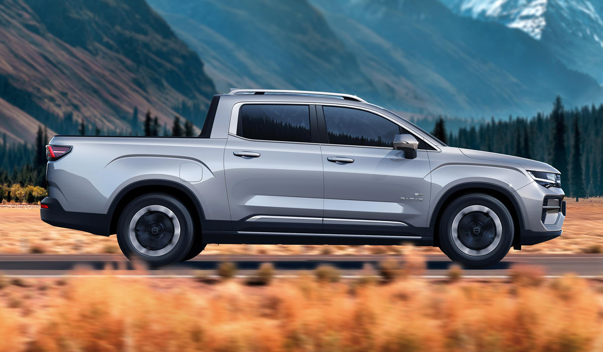 Электрический пикап Radar RD6 компании Geely: подробности