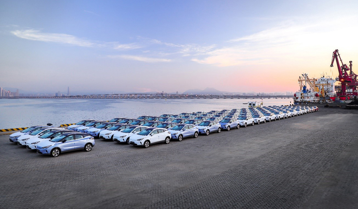 Geely начинает поставки электромобилей Geometry в Белоруссию Geely начинает поставки электромобилей Geometry в Белоруссию