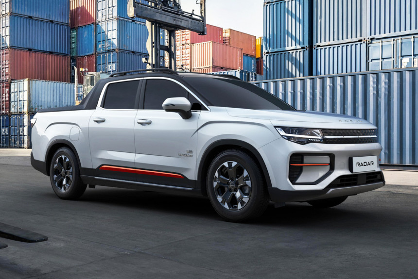Электрический пикап Radar RD6 компании Geely: подробности