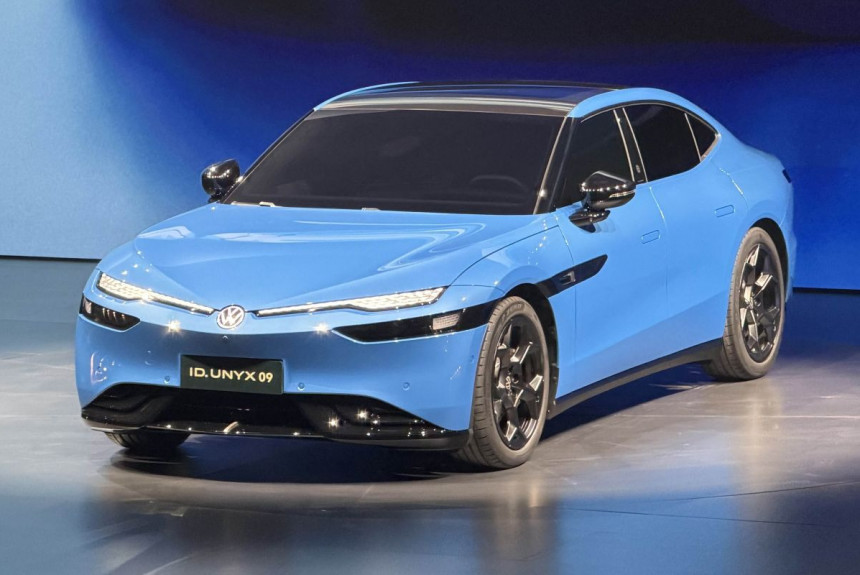 Показан седан Volkswagen ID. Unyx 09 на платформе Xpeng