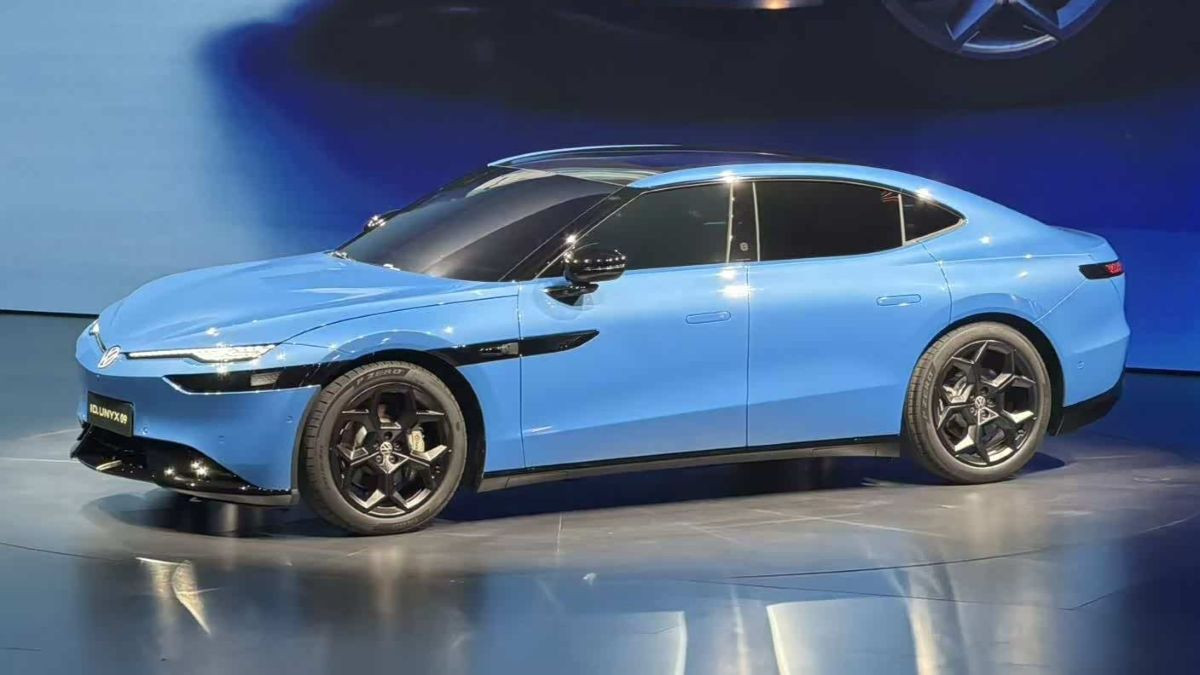 Показан седан Volkswagen ID. Unyx 09 на платформе Xpeng