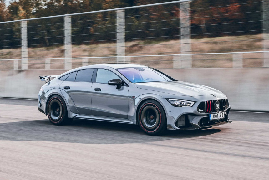 В ожидании флагмана: представлен экстремальный лифтбек Brabus Rocket 900