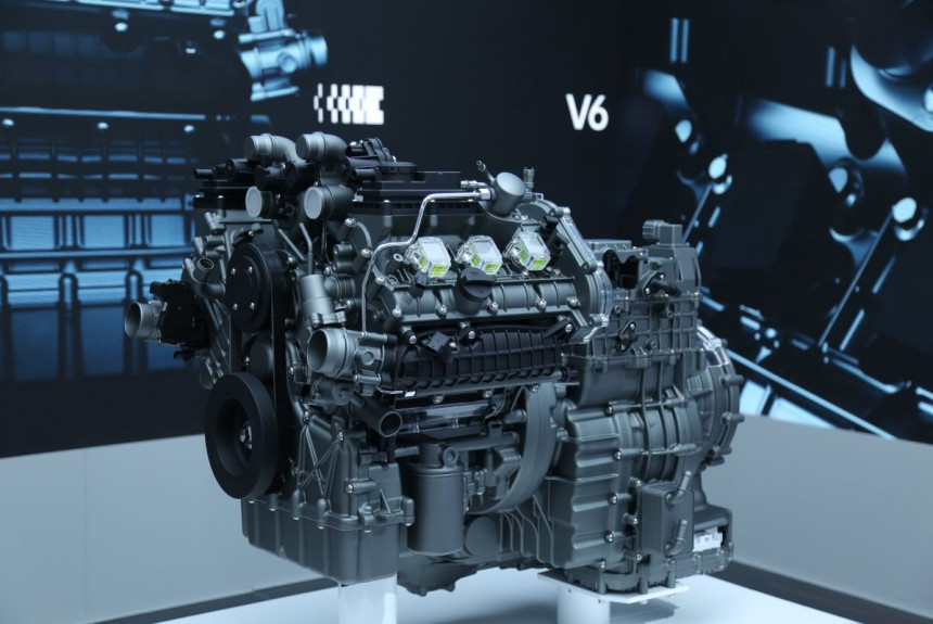 Horse W30: гибридный двигатель V6 от холдинга Geely Horse W30: гибридный двигатель V6 от холдинга Geely
