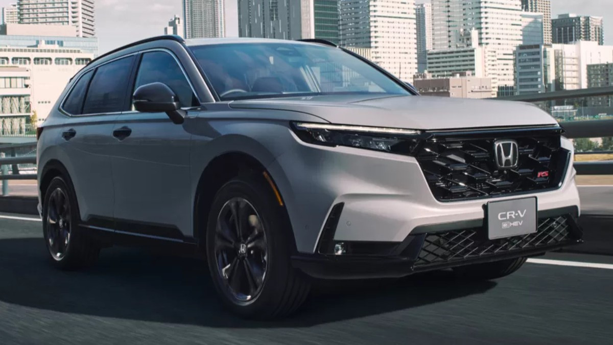 Кроссовер Honda CR-V добрался до Японии с большим опозданием