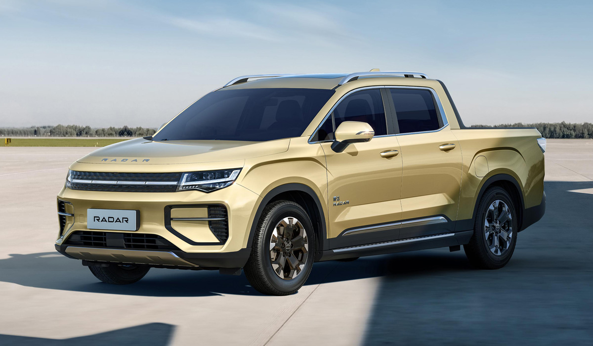 Электрический пикап Radar RD6 компании Geely: подробности