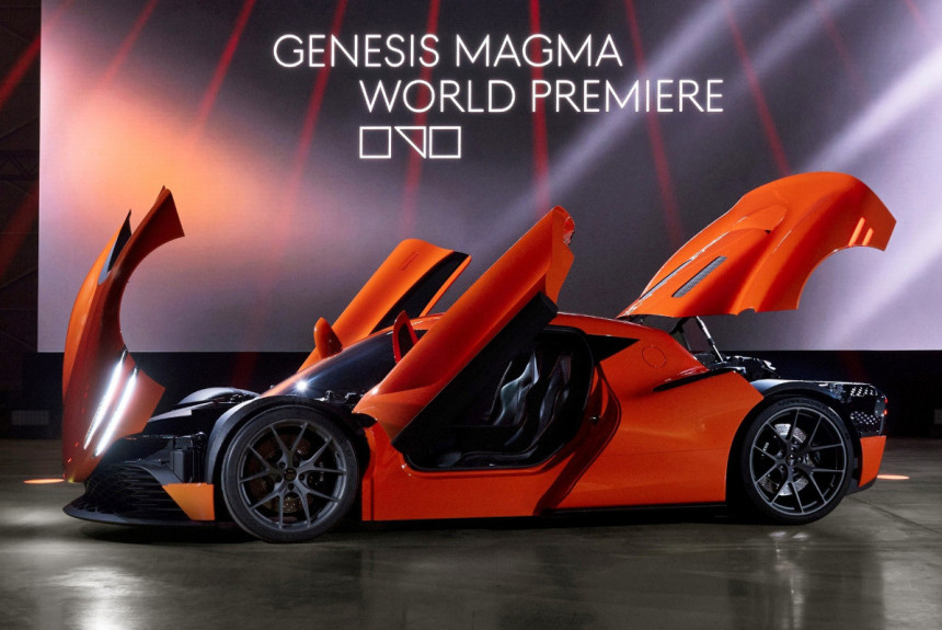 Genesis поделился своими планами: суперкар Magma GT пойдет в серию