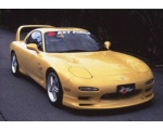 Жёлтая Mazda RX-7