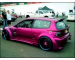 Ярко-фиолетовый Civic
