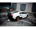 Золотистое литьё на Lamborghini Murcielago