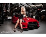 Очень скоростной Nissan GT-R 19