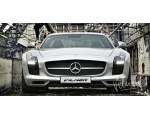 Автомобиль бизнес класса Mercedes SLS 5