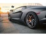 Красивый тюнингованный автомобиль Lamborghini Aventador 10