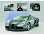 Bugatti Veyron в салоне и на дорогах 123