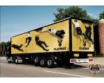 Реклама на грузовике 