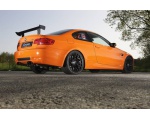 Оранжевый BMW в тюнинге 160