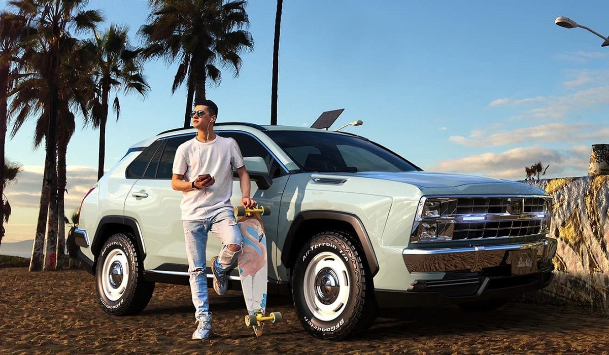 Toyota RAV4 превратилась в ностальгический кроссовер Mitsuoka Buddy