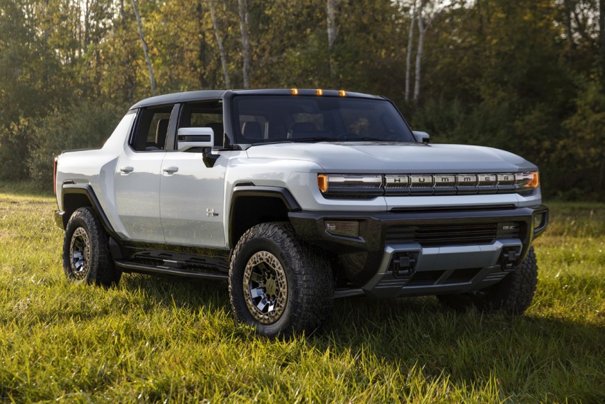 Представлен электрический пикап GMC Hummer