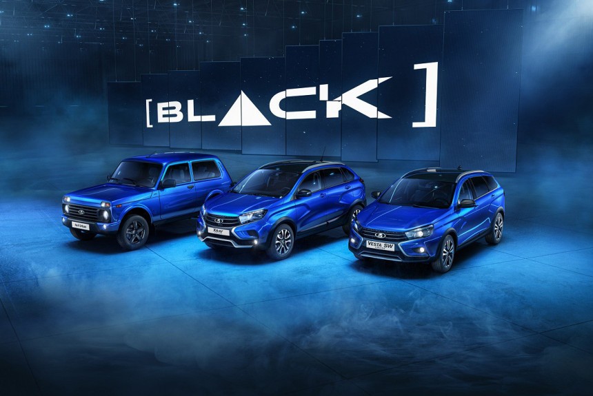 Лада 4х4 Urban и XRAY Cross: цены на версию Black