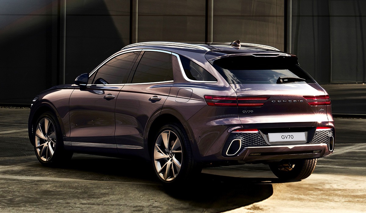 Кроссовер Genesis GV70 дебютировал в двух версиях Кроссовер Genesis GV70 дебютировал в двух версиях