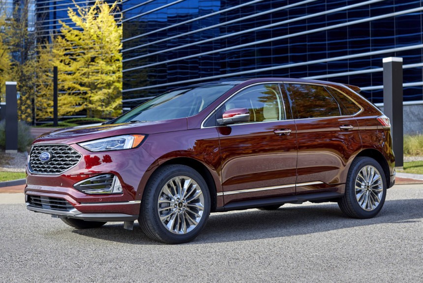 Обновленный американский Ford Edge пошел по стопам китайского