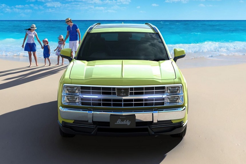 Toyota RAV4 превратилась в ностальгический кроссовер Mitsuoka Buddy