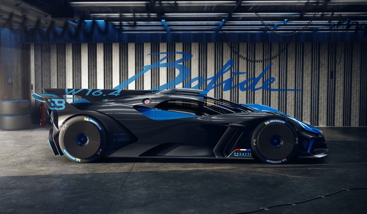 Bugatti Bolide похвастал рекордными характеристиками Bugatti Bolide похвастал рекордными характеристиками