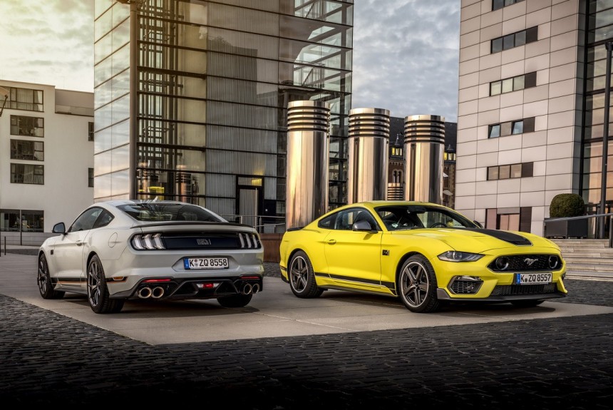 Ford Mustang Mach 1 с атмосферным V8 добрался до Европы Ford Mustang Mach 1 с атмосферным V8 добрался до Европы