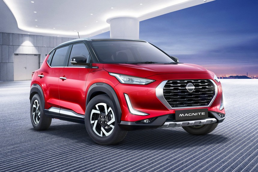 Маленький кроссовер Nissan Magnite: серийная версия