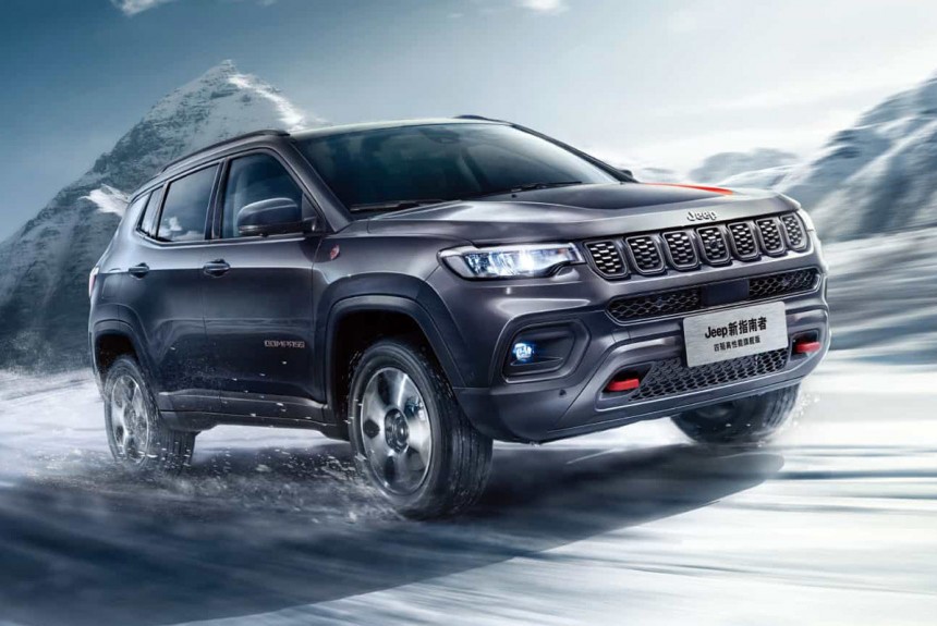 Обновленный Jeep Compass: мировая премьера в Китае Обновленный Jeep Compass: мировая премьера в Китае
