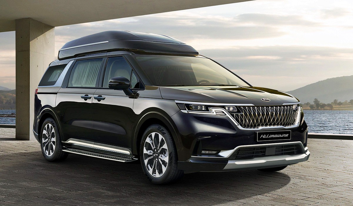 Новый минивэн Kia Carnival обзавелся версией HiLimousine Новый минивэн Kia Carnival обзавелся версией HiLimousine