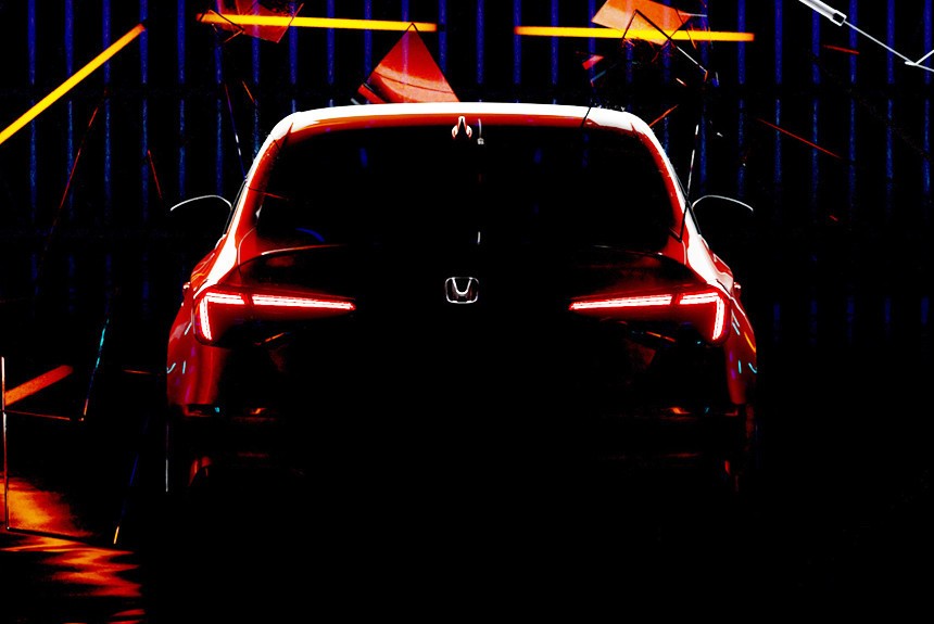На подходе новая Honda Civic: первый тизер На подходе новая Honda Civic: первый тизер