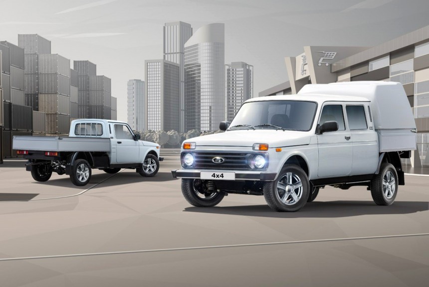 Грузовая Лада 4х4: новый салон и кондиционер