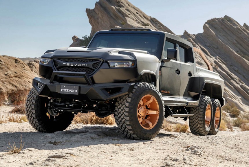 Rezvani мне больше! Представлен трехосный Hercules Rezvani мне больше! Представлен трехосный Hercules