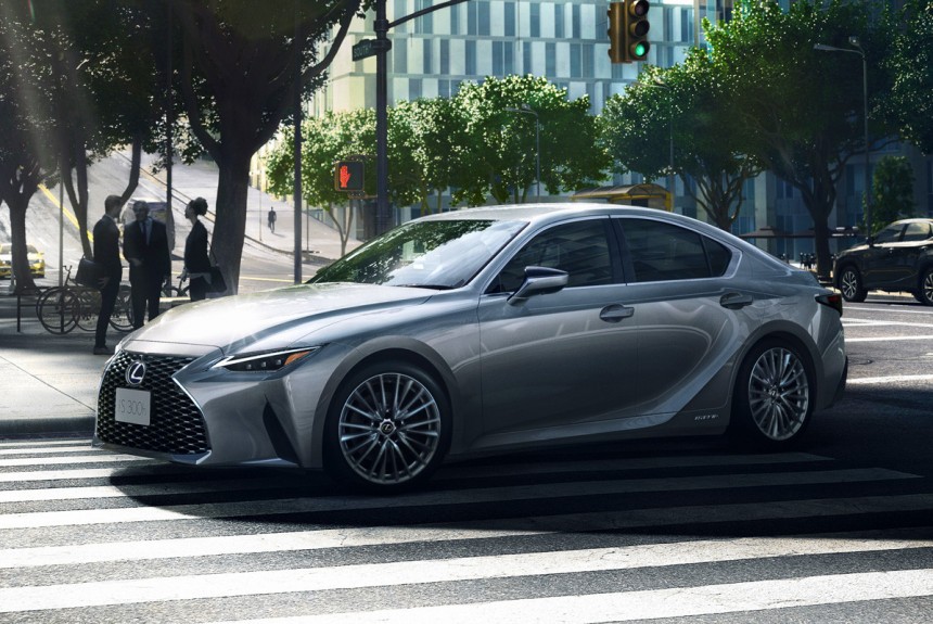 Новый Lexus IS для Японии: гибрид и Mode Black Новый Lexus IS для Японии: гибрид и Mode Black
