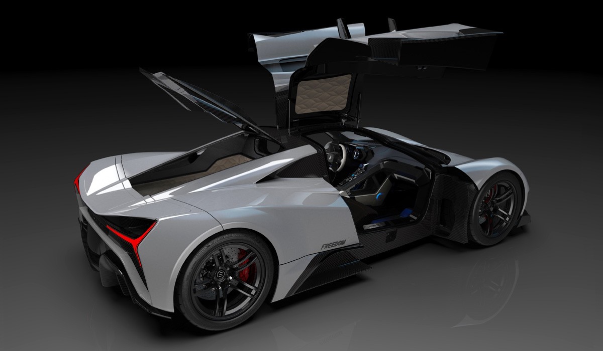 Новый гиперкар Elation Freedom: электромоторы или V10 Новый гиперкар Elation Freedom: электромоторы или V10