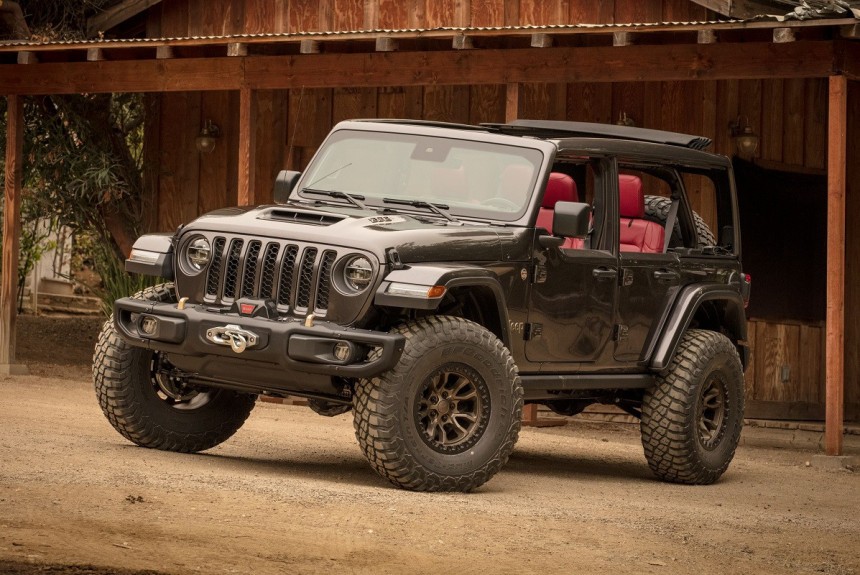 Jeep Wrangler с двигателем V8 все-таки станет серийным Jeep Wrangler с двигателем V8 все-таки станет серийным