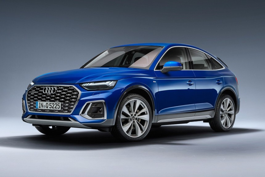 Купеобразный Audi Q5 Sportback для России: всего один мотор Купеобразный Audi Q5 Sportback для России: всего один мотор