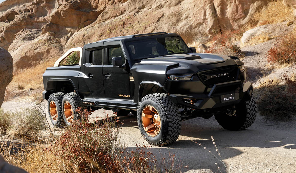 Трехосный автомобиль