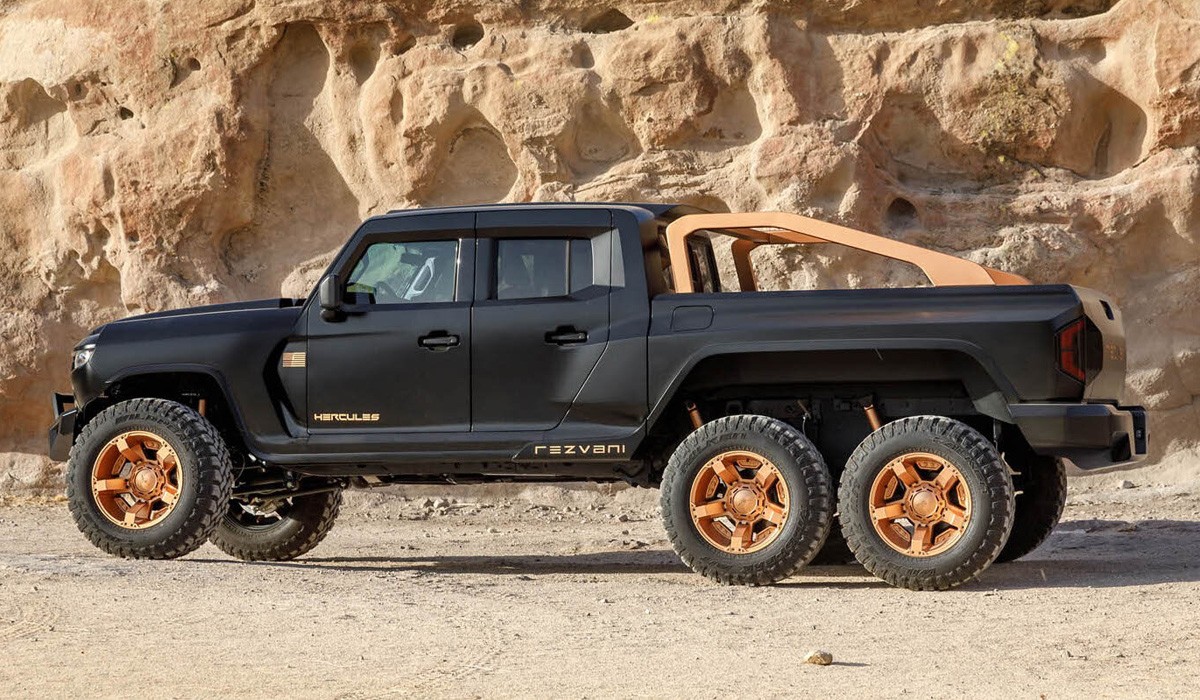 Rezvani мне больше! Представлен трехосный Hercules Rezvani мне больше! Представлен трехосный Hercules
