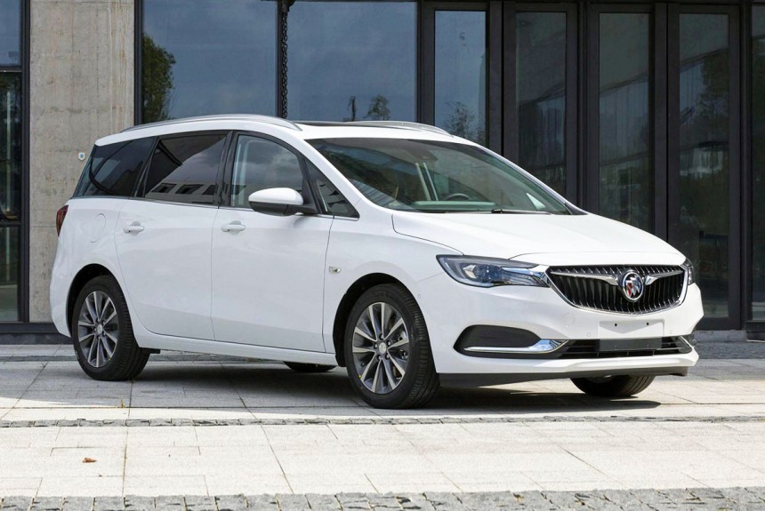 Компактвэн Buick GL6: новый салон и гибрид Компактвэн Buick GL6: новый салон и гибрид
