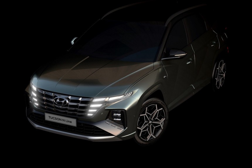 Новый Hyundai Tucson N Line и «заряженная» Elantra N засветились на тизерах Новый Hyundai Tucson N Line и «заряженная» Elantra N засветились на тизерах