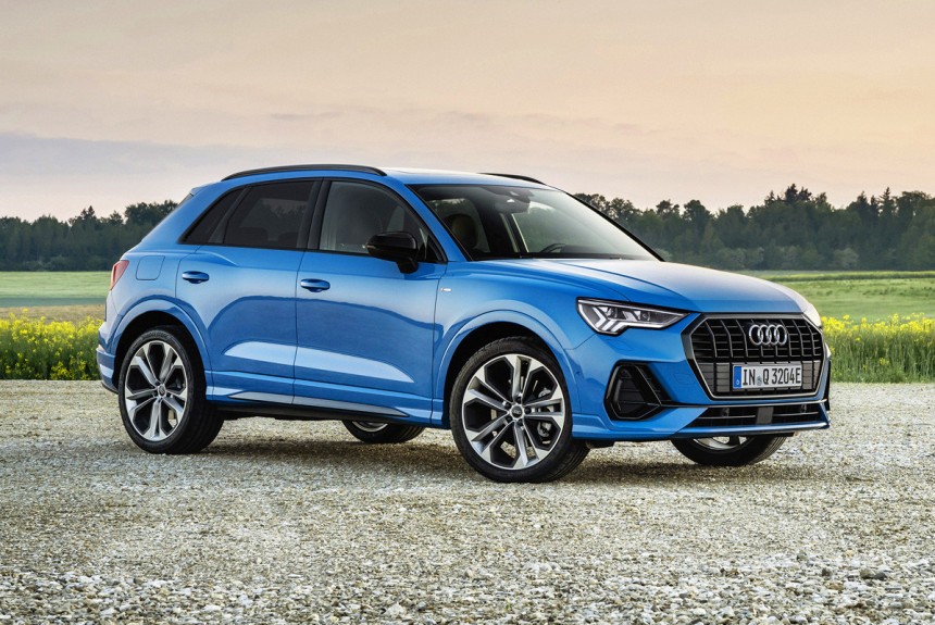 Кроссовер Audi Q3 впервые стал гибридом