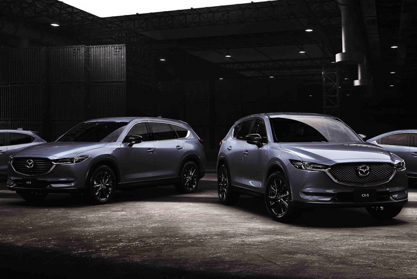 В Японии обновлены кроссоверы Mazda CX-5 и CX-8