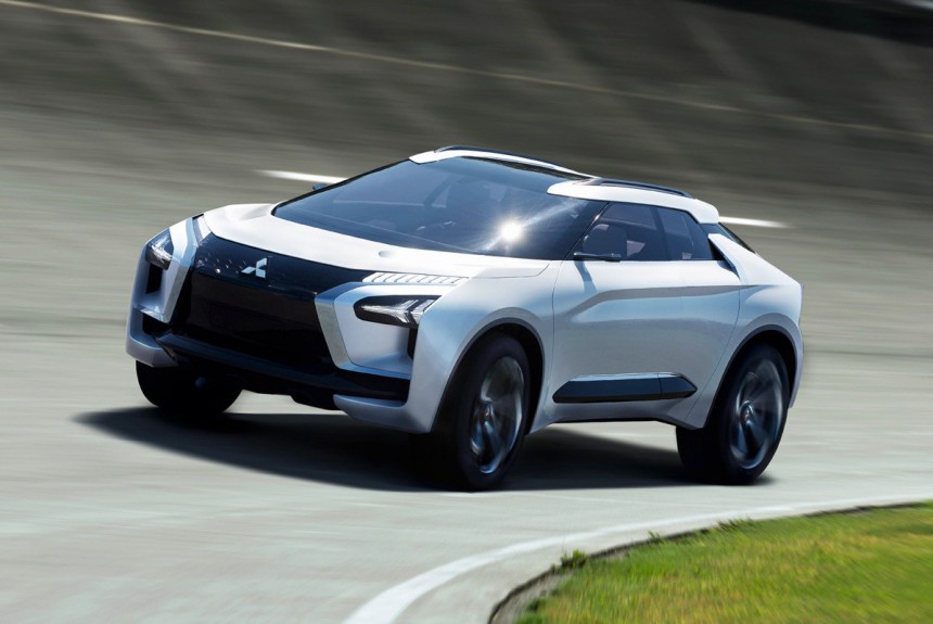Электрический Evo-кроссовер Mitsubishi: уже скоро