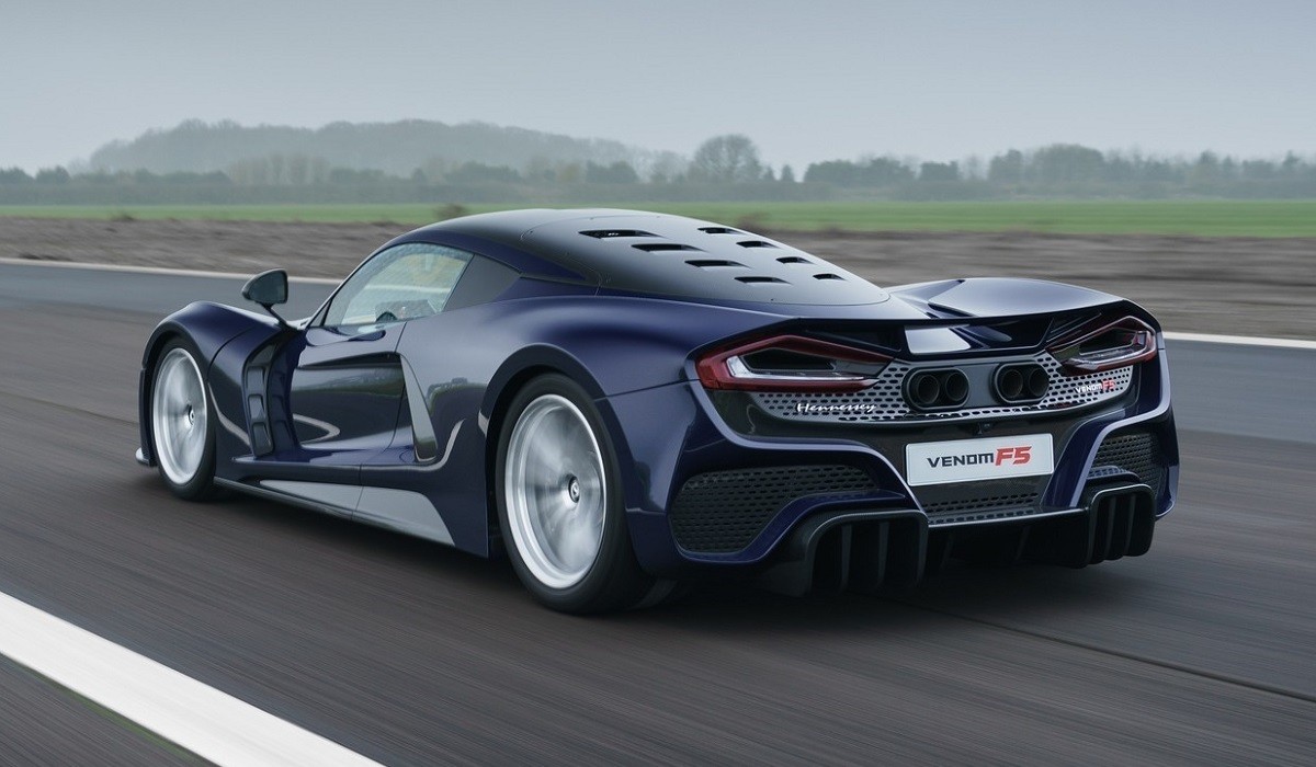 Рекордный гиперкар Hennessey Venom F5: серийная версия Рекордный гиперкар Hennessey Venom F5: серийная версия