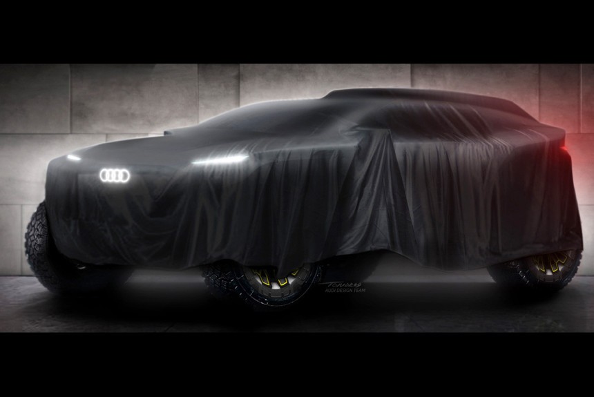 Audi собирается на Дакар с гибридным внедорожником Audi собирается на Дакар с гибридным внедорожником