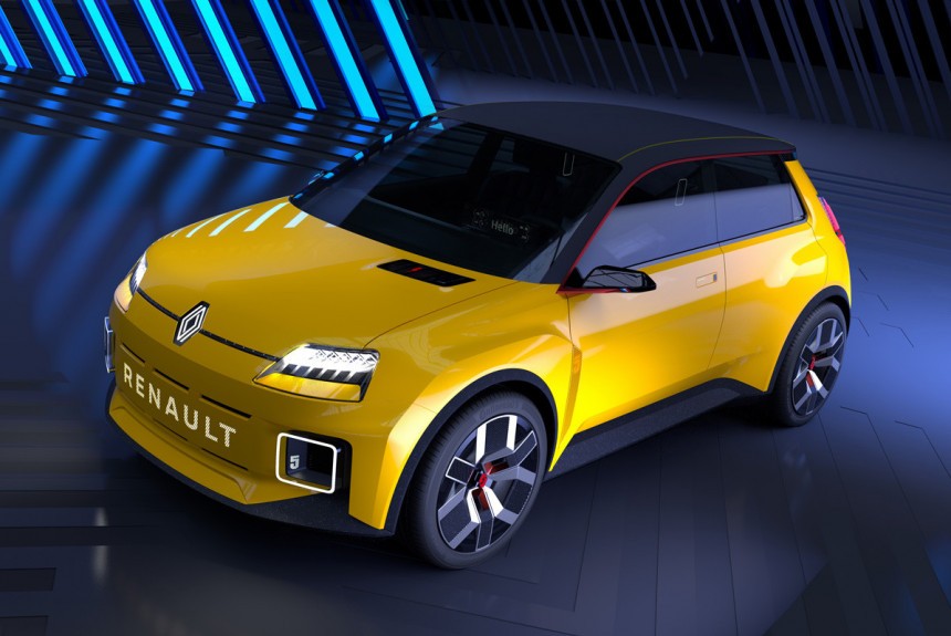 Знакомьтесь - концепт-кар Renault 5 нового будущего семейства Знакомьтесь - концепт-кар Renault 5 нового будущего семейства