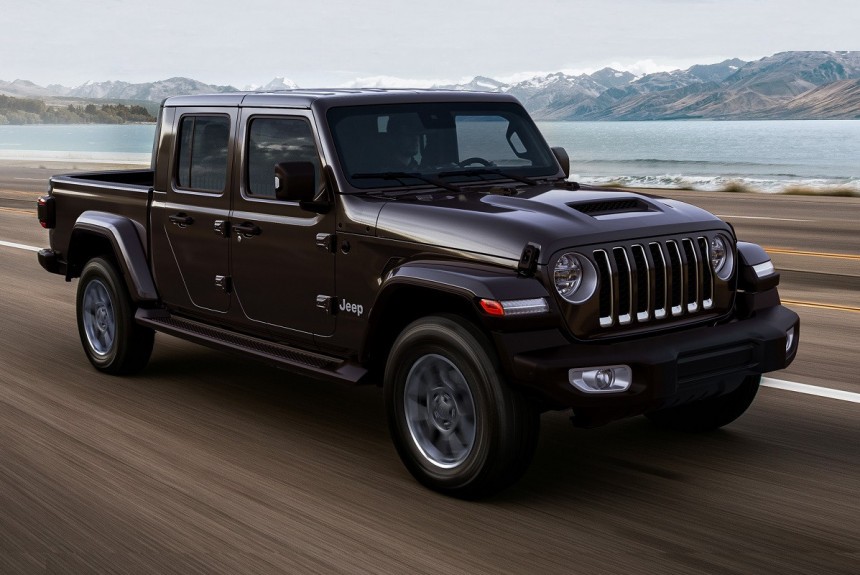 Пикап Jeep Gladiator добрался до Европы Пикап Jeep Gladiator добрался до Европы