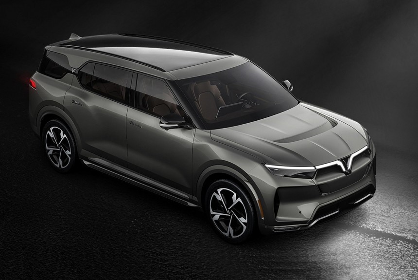 Компания VinFast показала сразу три электрических кроссовера