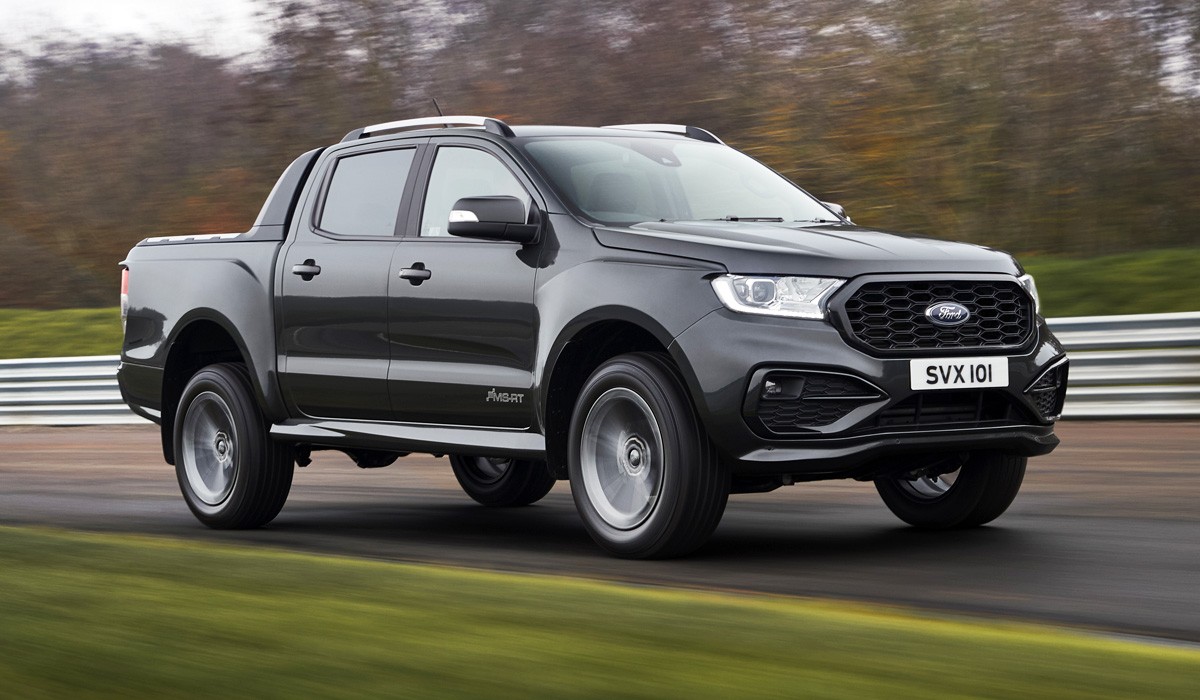 Пикап Ford Ranger MS-RT прикинулся спортсменом Пикап Ford Ranger MS-RT прикинулся спортсменом